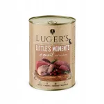 Lugers Littles Moments kuivaine v&auml;ikeste t&otilde;ugude koertele pardiliha ja j&otilde;hvikatega, 400 g
