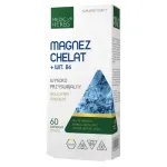 Toidulisand Medica Herbs Magnesium Chelate + Vitamin B6, 60 kapslit