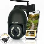 V&auml;ljas juhtmevaba WiFi kaamera 8MP, 5x suum, IR