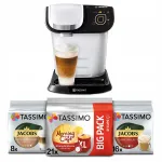 Bosch Tassimo My Way kohvikapslimasin, valge + 3 x Tassimo kapslit