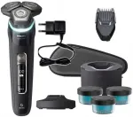 Philips S9986 habemeajamismasin puhastusjaama, karbi, 3 baasivedeliku ja trimmeriga