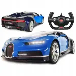 Raadio teel juhitav auto Rastar Bugatti Chiron LED-valgustitega