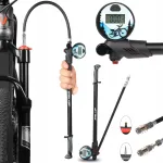 Jalgrattapump LCD manomeetriga, 300 PSI, 20 bar amortisaatoritele ja pallidele