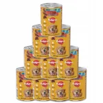 PEDIGREE konserveeritud koeratoit veise-, lamba- ja kanalihaga, 400 g