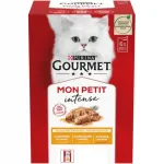 M&auml;rg kassitoit PURINA GOURMET MON PETIT kana maitsega, 6 x 50 g