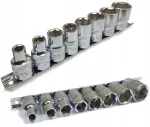 1/2'' otsikute komplekt YATO, 8-24 mm, l&uuml;hikesed otsikud