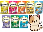 DREAMIES kasside maiuse komplekt, 8 erinevat maitset, 8 tk