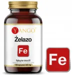 Raud-diglitsinaat Yango IRON FE 450mg, 90 kapslit