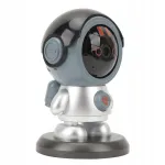 Robotkaamera Wi-Fi 1080p liikumisanduri ja 2-suunalise jahutusega socooler CC