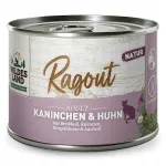 Wildes Land kassikonservid k&uuml;&uuml;liku-, kana- ja brokoli koostisega, 180 g