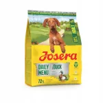 Josera Daily Menu Adult Duck kuivtoit koertele pardilihaga, 900 g, kergesti seeditav