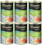 Kassi jook MIAMOR VITALDRINK kanaga, kutsikatele, 6 x 135 ml