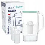 AquaFloow J-CLASS 2,5 l plastikust veefiltri kann kolm filtriga