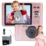 Digitaalne fotokas 64MP, 18x suum, 4K video, 64GB kaart vlogijatele