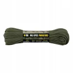 Paracord M-Tac nailonist, 30 m, Ranger Green, 550 mil-spec