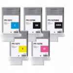 Canon PFI-107 tindikassett, 5 tk, sobib IPF670/IPF680/IPF685