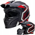 Motoringratturi kiiver HORN MultiX XS 53-54, eemaldatav l&otilde;uaosa, sobib interkomile, ECE2206