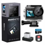 AKASO Brave 4 Pro 4K 30FPS 20MP 64GB veekindel tegevuskaamera