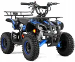 Laste mini neljarattaline Xtr M7, 49 cm&sup3;, bensiinimootor, puldiga, sinine, alates 5 aastast
