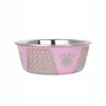 Roostevabast terasest BARRY KING kauss paw-printiga, libisemiskindel, 17 cm, 900 ml