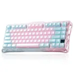 Juhtmeta mehaaniline klaviatuur GravaStar Mercury K1 Lite, Lumen Rose