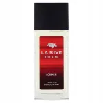 Meeste deodorant La Rive Red Line Citrus and Woody klaaspudelis, 80 ml