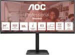 Monitor AOC CU34E4CV 34'' 3440 x 1440 UWQHD 120 Hz