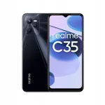 Nutitelefon Realme C35 4/64GB Dual SIM, 5000mAh, must + kaitseklaas