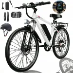 Elektriline jalgratas HEADEER BK1350 500W 48V 13,5Ah, 26", kuni 80 km, 35 km/h, kiivriga