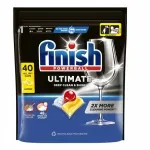 N&otilde;udepesukapslid FINISH Powerball Ultimate All in 1, sidrunil&otilde;hnaga, 40 tk