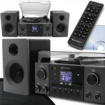 Soundmaster MCD1950SW grammofon 33/45/78 FM BT MP3 2x10W