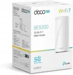 Traadita ruuter TP-Link Deco BE65-5G LTE, WiFi 7, SIM-kaart, 3x 2,5 Gb/s, 320 MHz