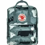 Fjallraven Kanken seljakott Nimbus Blue loomamustriga