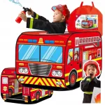 Laste telk tulet&otilde;rjeauto kujuline