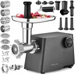 Lihaveski TITANCHEF 3000, 6in1, metallist, 31 tarvikuga
