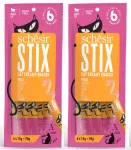 Kana suupiste kassidele Schesir STIX koorega, 90 g