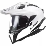 LS2 MX701 Explorer mootorrattakiiver valge, suurus M