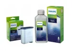 Philipsi kohvimasina katlakivieemaldaja ja Philips Saeco Aquaclean filter