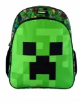 Koolikott Minecraft Creeper, A4, 40x30x17 cm, kaheosaline