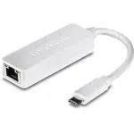 USB-C 3.1 kuni Gigabit Ethernet adapter TRENDnet, must