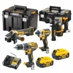 4-osaline t&ouml;&ouml;riistakomplekt DeWalt 18V DCG405 DCD796 DCF887 DCH172