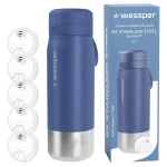 Wesper B2 Actitex roostevabast terasest joogipudel filtriga, 0,7 l, 5 filtrit