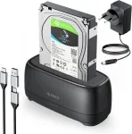 V&auml;line USB 3.2 dokipeatus 3,5" / 2,5" HDD SSD jaoks, kuni 20 TB