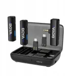 Juhtmevaba mikrofoni s&uuml;steem BOYA BOYALINK V2, USB-C, 2.4 GHz, must
