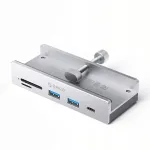 USB-jaotur MH5PC USB-C, USB-A, SD ja TF pesadega, h&otilde;bedane
