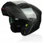 Moto-kiiver NAXA FO7/B, must matt, suurus 2XL