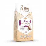 Kuiv koeratoit Bemo Tasty sealiha ja hanega, M/L, 15 kg