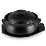 Keraamiline Korea Bibimbap kauss kaanega, 1,6 l, toidu valmistamiseks