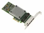 V&otilde;rgukaart Intel I350AM2, 4 x Gigabit Ethernet, PCIe x4, serveritele