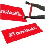 THERA BAND kummist treeninglint, 7,6 x 20,5 cm, punane